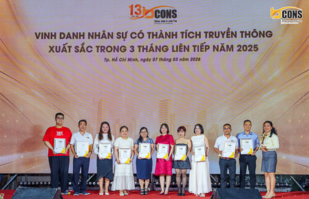 Tập đoàn khen thưởng nhân sự xuất sắc năm 2025