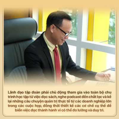 Hoạt động chia sẻ tri thức tại Bcons - Tập đoàn Bcons xây dựng văn hóa đọc – Lan tỏa tinh thần học tập, kiến tạo giá trị bền vững