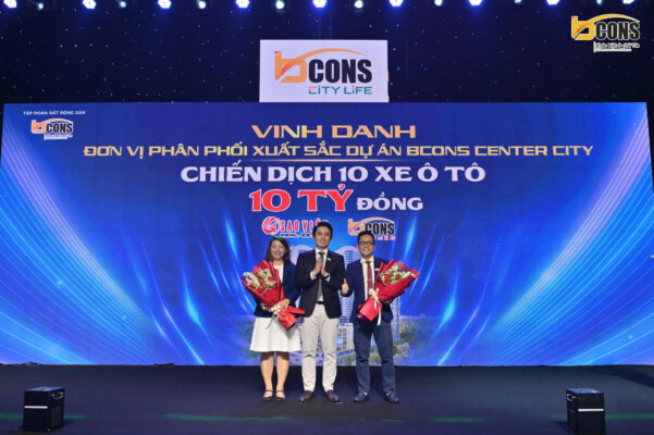 Tập đoàn Bcons vinh danh kết quả kinh doanh chiến dịch Bcons Center City