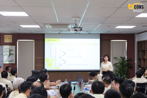Tóm tắt các hoạt động và định hướng phát triển chuyên môn tại buổi họp giao ban của Tập đoàn Bcons.