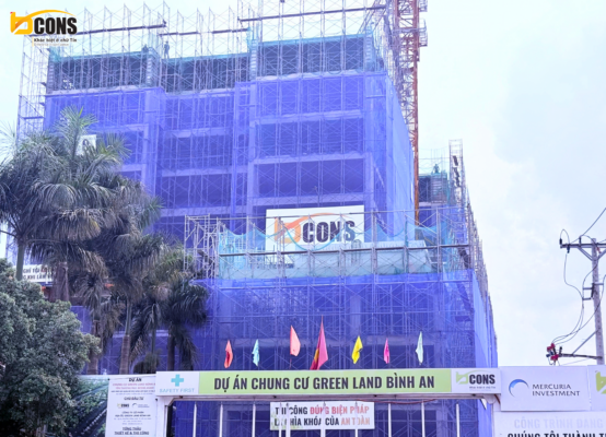 Bcons Asahi: Cập nhật tiến độ thi công tháng 6/2026 1 Hình ảnh thực tế dự án Bcons Asahi tháng 06/2026, cho thấy khu vực thi công và các hạng mục đang được triển khai xây dựng.