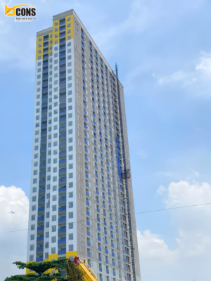Hình ảnh thực tế dự án Bcons Avenue tháng 06 năm 2026, ghi lại công tác hoàn thiện